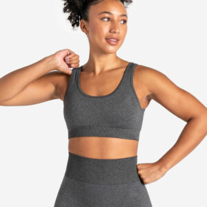 ADAPT 2.0 Seamless Sports Bra - Charcoal