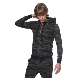 Camo Fleece Full Zip Hoody