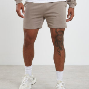 Core Loopback Shorts - Taupe