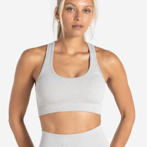 Core Seamless Sports Bra - Grey Marl