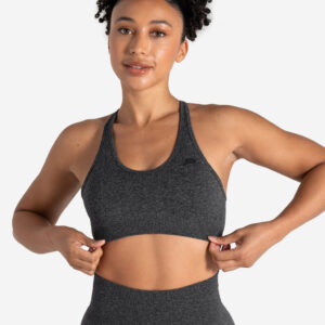 Form Seamless Sports Bra - Black Marl
