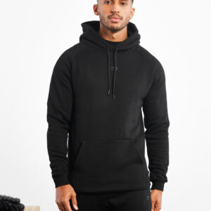 Icon Tapered Hoodie - Black