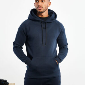 Icon Tapered Hoodie - Dark Navy
