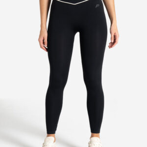 Sculpt Seamless Scrunch Leggings - Black/Marshmallow