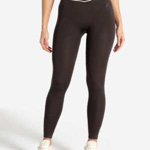 Sculpt Seamless Scrunch Leggings - Espresso/Marshmallow