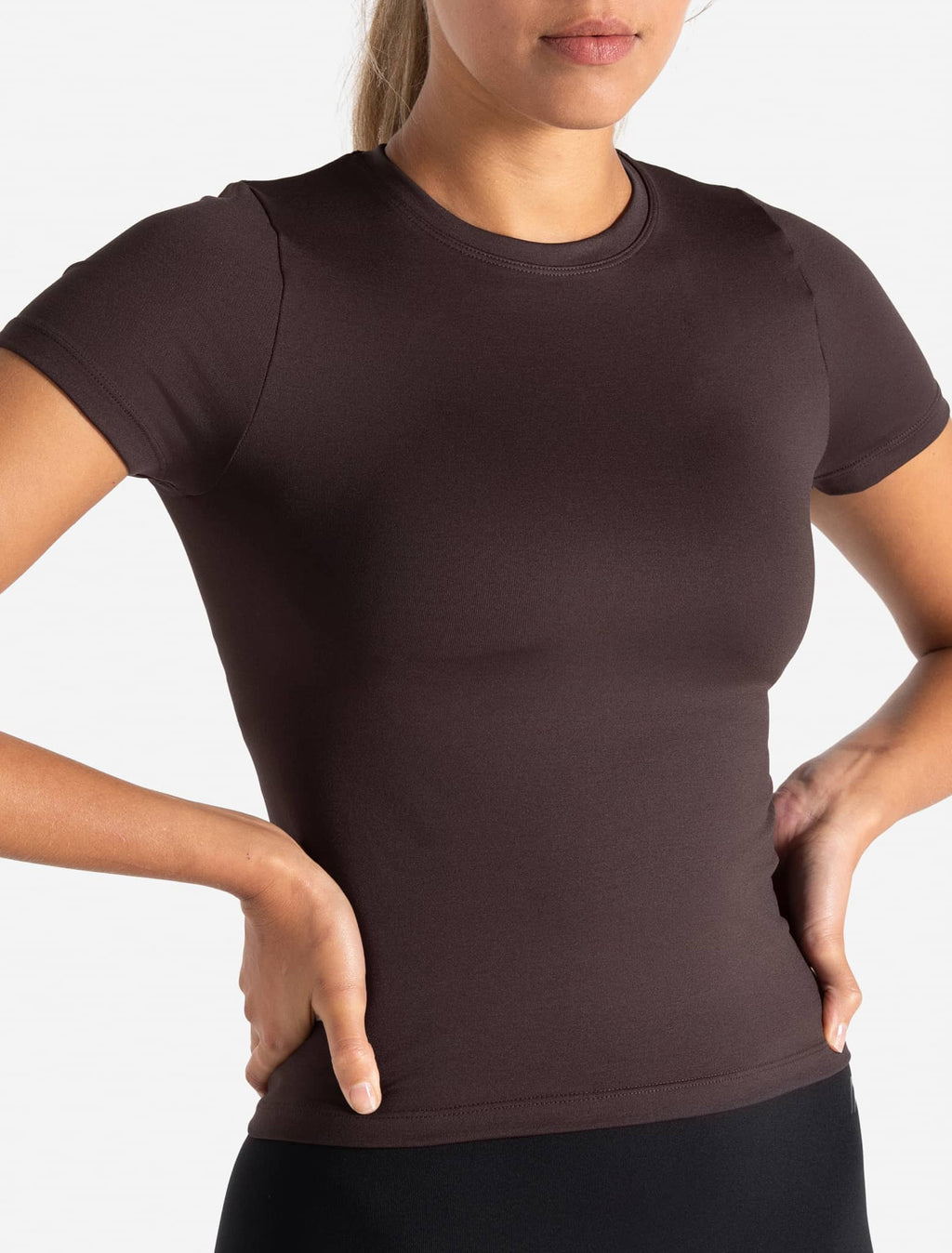Sculpt Seamless T-Shirt - Espresso Sculpt Seamless T-Shirt - Espresso