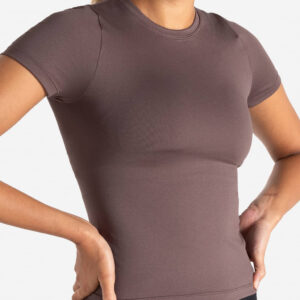 Sculpt Seamless T-Shirt - Mocha