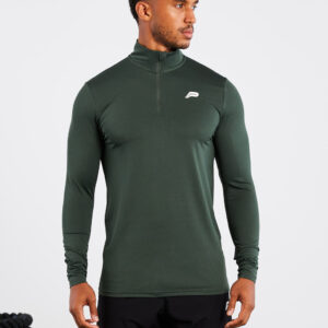 Training 1/4 Zip - Dark Green