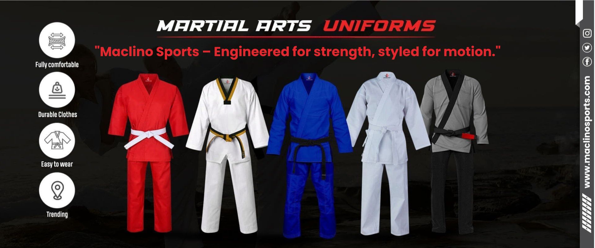 Maclino Sports – Power your performance with support that moves with you.